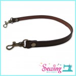 HANDLE - LEATHER-38.5CM (BROWN)